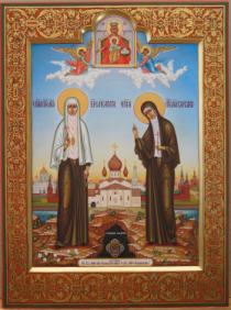 икона св.Елизавета и св. Варвара